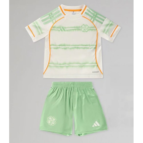 Celtic Replika babykläder Tredjeställ Barn 2025-26 Kortärmad (+ korta byxor)